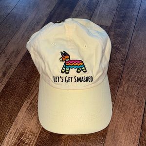“Let’s Get Smashed” Pale Yellow Hat